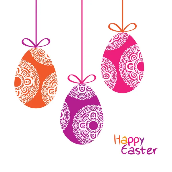 Joyeuse Pâques. illustration vectorielle. — Image vectorielle