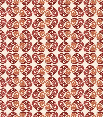 Hediye paketi, tekstil ya da kitap kapakları, duvar kağıtları ve albüm için sevimli kalpleri olan kusursuz bir desen. Anneler Günü için arka plan, 8 Mart, Sevgililer Günü, doğum günü, düğün. Vektör.