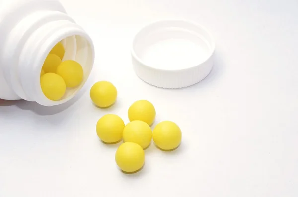 Vitamins container — Stock Photo, Image
