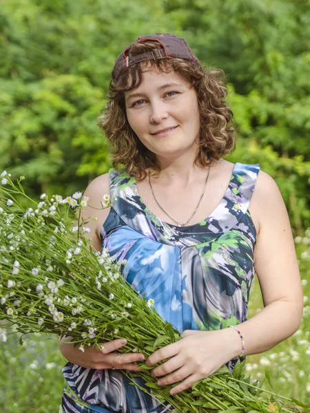 Margherita ragazza — Foto Stock