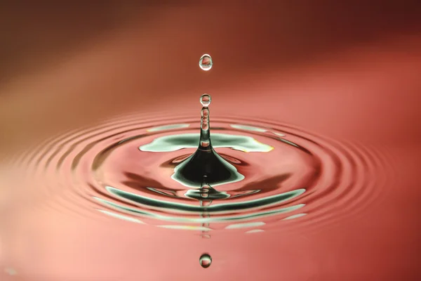 Una gota círculos — Foto de Stock