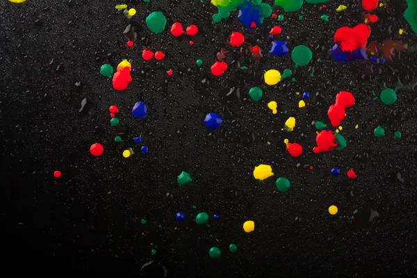 Gotas coloridas — Fotografia de Stock