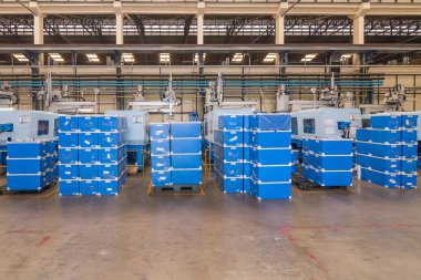 fabrikadaki makineler