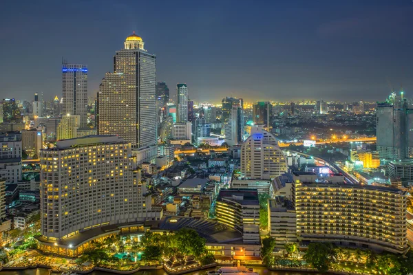 Modern city view of Bangkok, Thailand. Cityscape — Stock Photo, Image