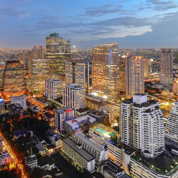 Modern business center ,Bangkok city — Stock Photo, Image