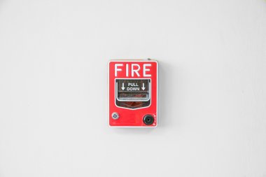 fabrikada yangın alarm düğmesi