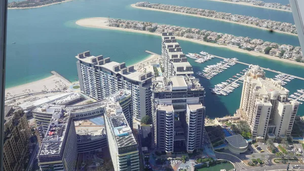 Dubai United Arab Emirates October 2021 Views Artificial Island Palma — Stock Photo, Image