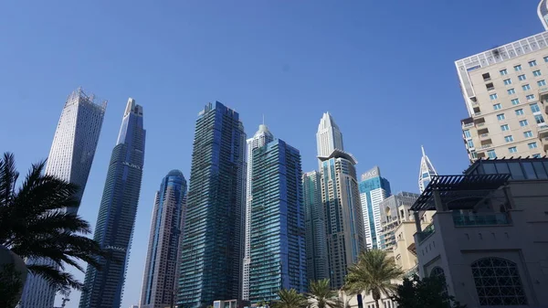 Skyline Dubai Jbr Dubai Marina — Stock Photo, Image