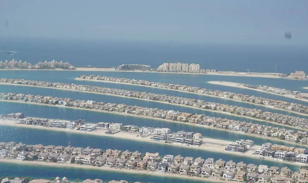 Dubaï Émirats Arabes Unis Octobre 2021 Vues Île Artificielle Palm — Photo