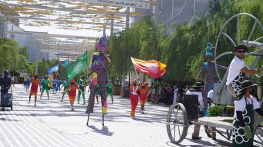 Fuar 2020 Dubai, Dubai, Birleşik Arap Emirlikleri, 17 Ekim 2021: Dünya Fuarı 2020 Dubai