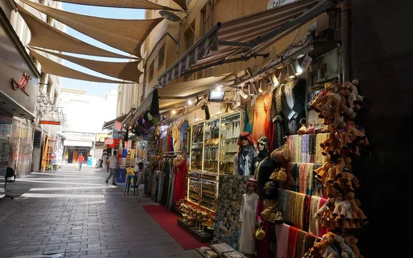 Dubai Emirados Árabes Unidos Outubro 2021 Vista Bazar Parte Antiga — Fotografia de Stock