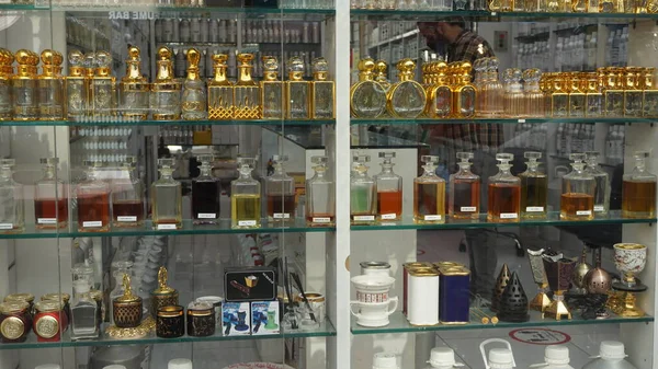 Dubai Uni Emirat Arab Oktober 2021 Kemasan Parfum Toko Parfum — Stok Foto