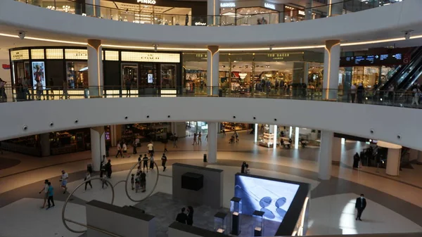Dubai Emirados Árabes Unidos Outubro 2021 Maior Shopping Center Mundo — Fotografia de Stock