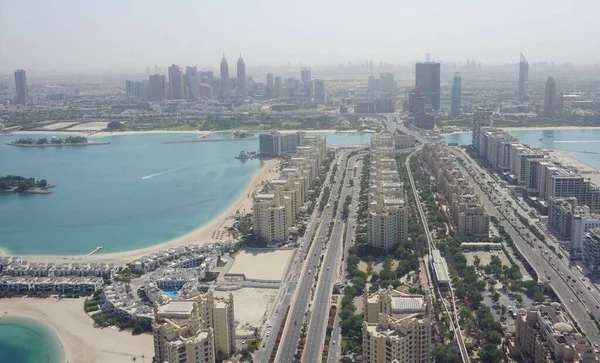 Дубай Оаэ Октября 2021 Года Панорамный Вид Дубай Объединенные Арабские — стоковое фото