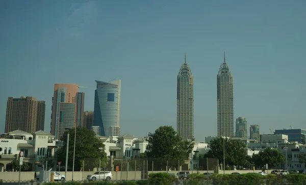 Dubai Emiratos Árabes Unidos Octubre 2021 Vistas Panorámicas Dubai Emiratos —  Fotos de Stock