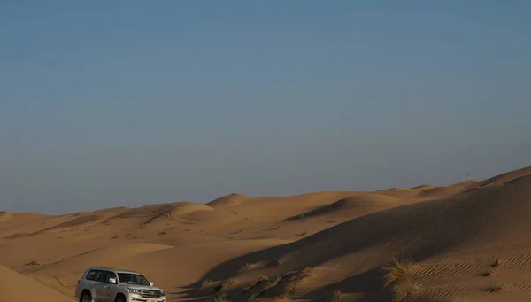 阿拉伯联合酋长国迪拜的沙漠沙丘景观 — 图库照片