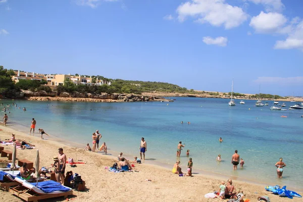 Ibiza Balearic Islands Spain August 2021 Landscape Coves Ibiza End — Stock Photo, Image