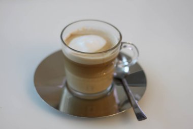 Cortado - İspanyol kahve Kupası'nda sütlü