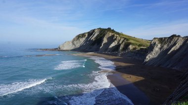 Zumaia Kayalıkları, Bask Ülkesi, İspanya
