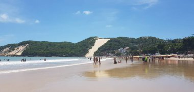 Ponta negra dunes beach City natal, Brezilya