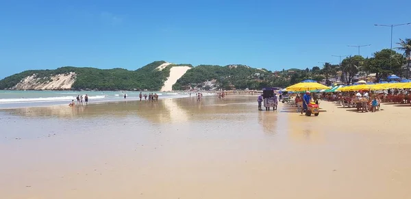 Playa Las Dunas Ponta Negra Ciudad Natal Brasil — Foto de Stock