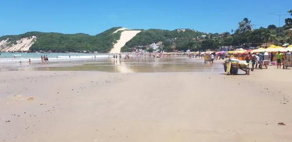 Ponta Negra Duinen Strand Natal Stad Brazilië — Stockfoto