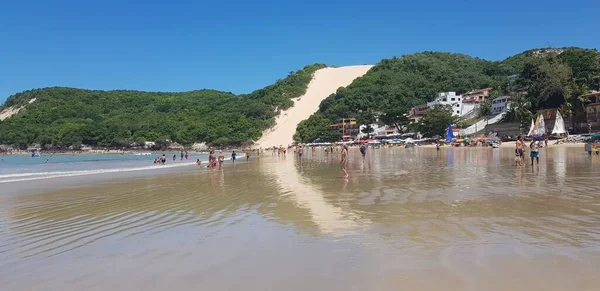 Playa Las Dunas Ponta Negra Ciudad Natal Brasil —  Fotos de Stock