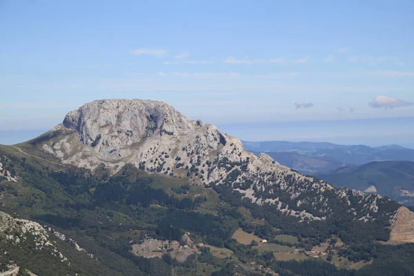 Biscay Bask Bölgesi Spanya Daki Urkiola Dağı Kırsal Arazisi — Stok fotoğraf