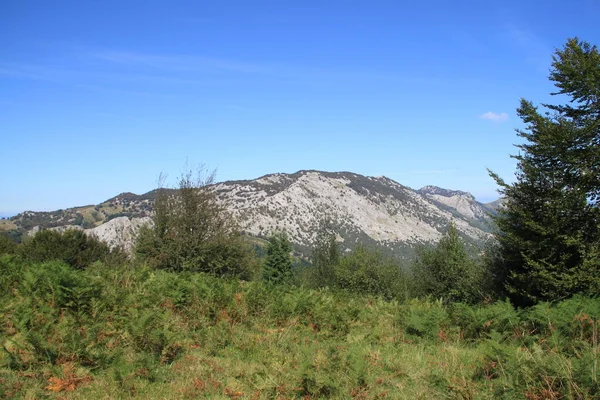 Rural Landscape Mount Urkiola Biscay Basque Country Spain Royalty Free Stock Photos