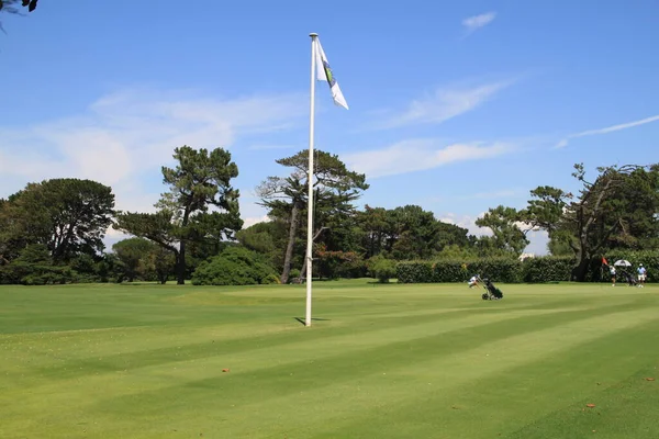Landscape Golf Course Biarritz Aquitaine France — Stockfoto