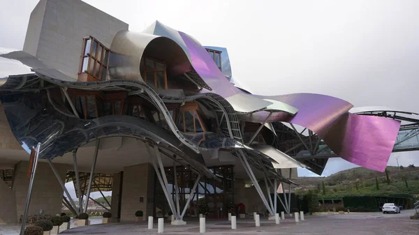 Elciego Spain August 2020 Winery Marques Riscal Alava Basque Country — Stock Photo, Image