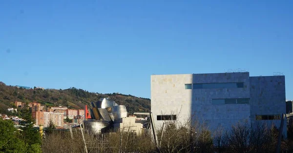 Vista Cidade Bilbau Espanha — Fotografia de Stock