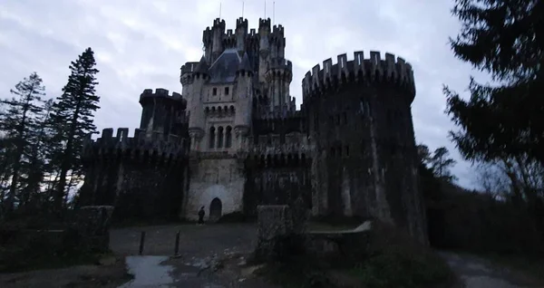 Красивый Замок Бутрон Biscay Сельской Местности — стоковое фото