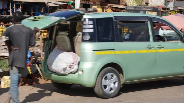 Ruta Amboseli Nairobi Naivasha Kenia África Julio 2019 Automóvil Época — Foto de Stock