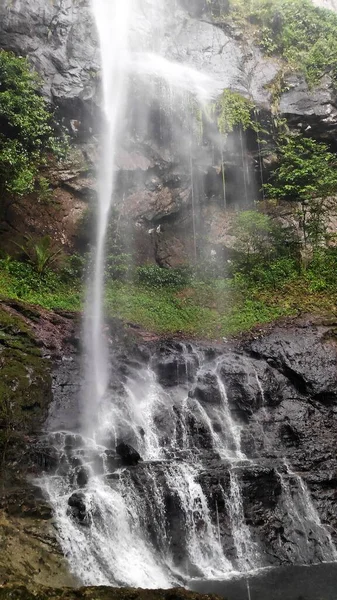 Landschaft Eines Wasserfalls Tom Und Principe Afrika — Stockfoto