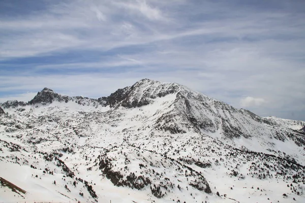 Ski Grandvalira Von Andorra Pyrenäen — Stockfoto