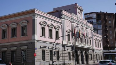 Madrid, İspanya, 15 Nisan 2022: Kutsal Hafta 2022 Madrid manzarası