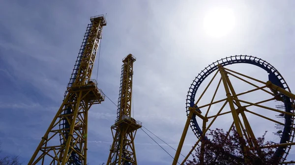 Images Amusement Park Madrid — Stock Photo, Image