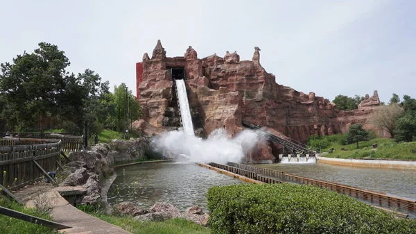 Images Amusement Park Madrid — Stock Photo, Image