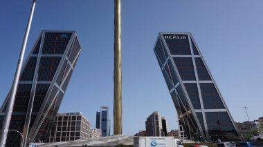 Madrid, İspanya Topluluğu, Nisan 15, 2022: Kutsal Cuma günü Madrid 'den sahneler