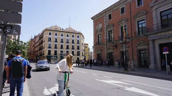 Madrid Community Madrid Spain April 2022 Scenes Madrid Holy Week —  Fotos de Stock