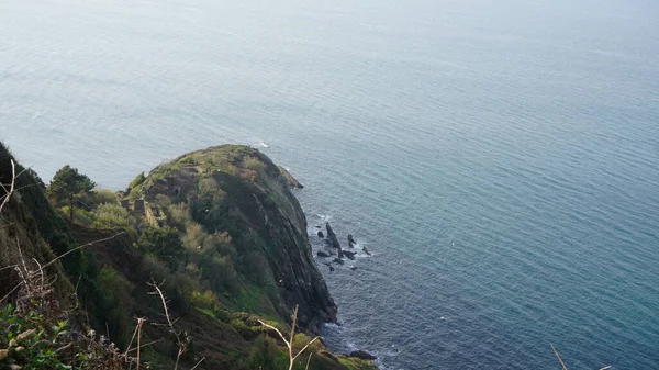 Paysage Côte Pays Basque Sur Chemin Donostia Pasaia — Photo