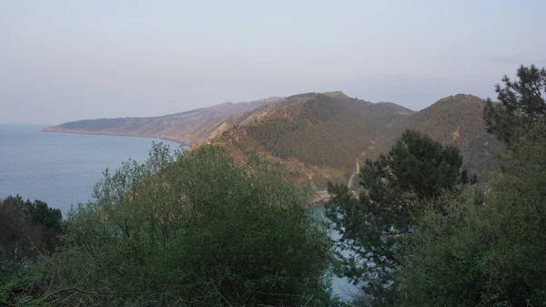 Vista Dell Ingresso Alla Baia Pasaia Gipuzkoa Nei Paesi Baschi — Foto Stock