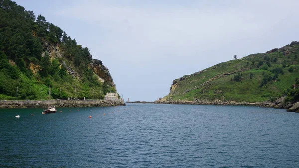 Paesaggio Della Baia Pasaia Nei Paesi Baschi — Foto Stock