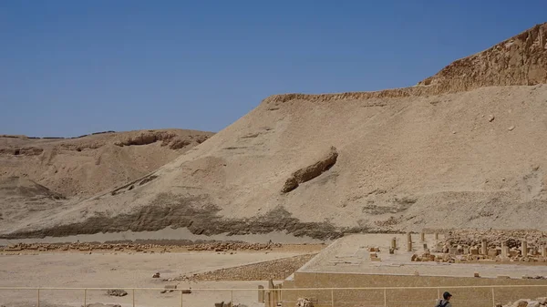 Landschap Van Vallei Der Koninginnen Luxor Egypte — Stockfoto