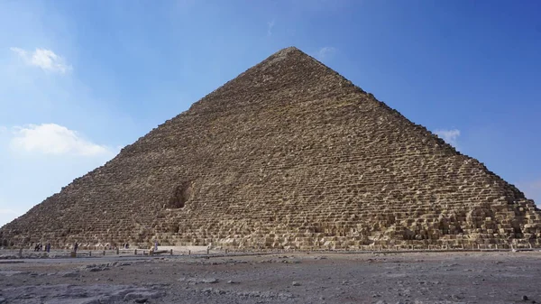 View Pyramids Giza Cairo Egypt — Zdjęcie stockowe