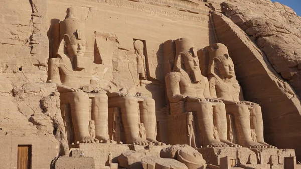 View Temples Abu Simbel Egypt — Stock Photo, Image