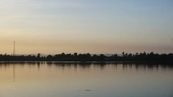 Sunrise Nile Egypt — ストック写真