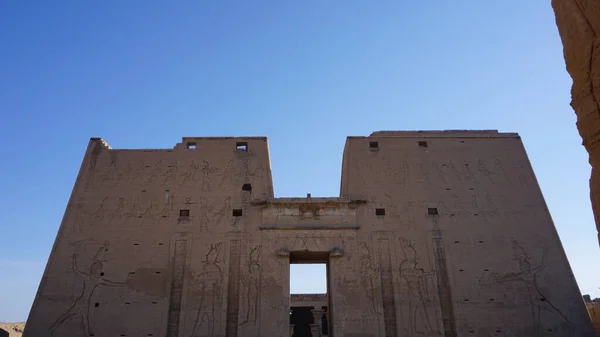 Egyptian Temple Edfu Egypt — Stock fotografie