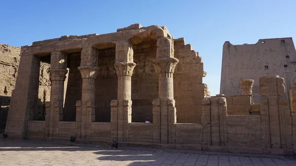 Egyptian Temple Edfu Egypt — Φωτογραφία Αρχείου